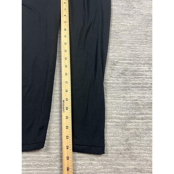 Just Be Leggings Womens Large Black Pull On Elastic Waist Polyester Blend - Picture 5 of 11